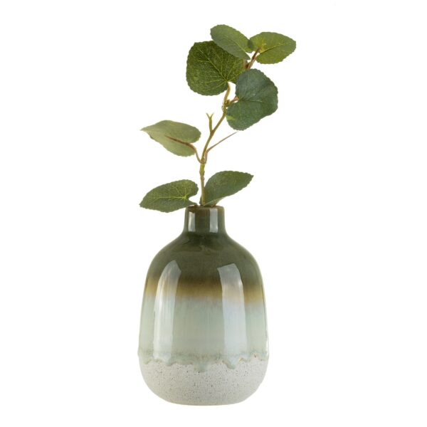 Mojave Glaze Green Vase