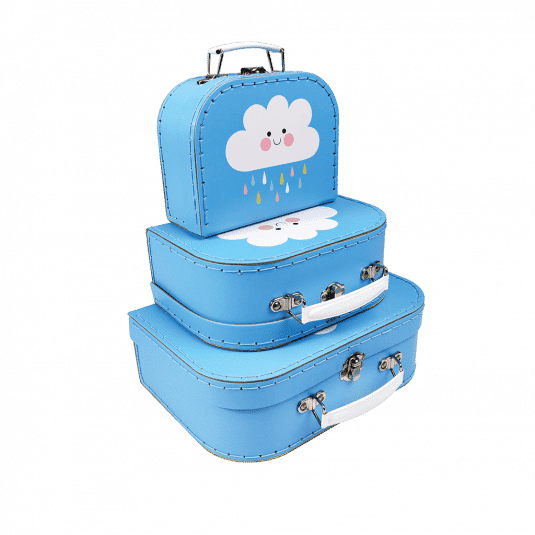 Storage suitcases - Happy Cloud